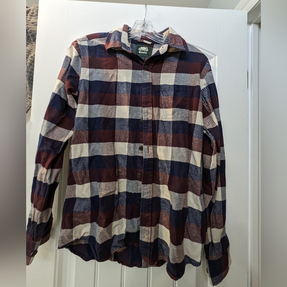 Roots Plaid Shirt - Picture 1 of 2